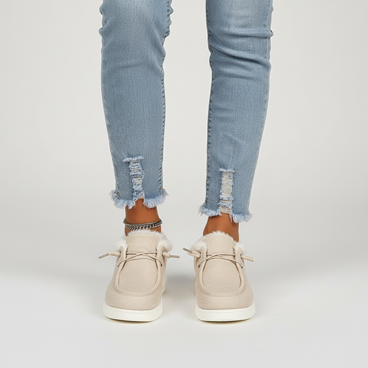 Plüschgefütterte Winter-Schuhe - Elvira