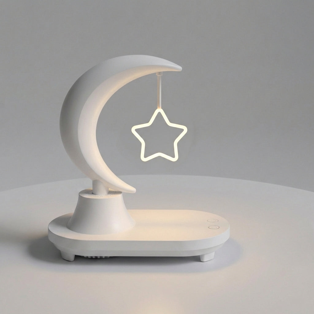 Rechargeable Bluetooth Bedside Lamp - Glowmoon