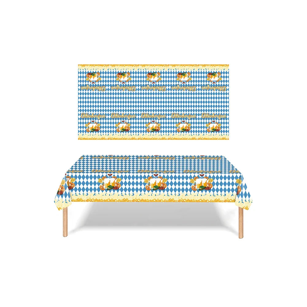 Bordsduk i Oktoberfest-design – FestTafel Oktoberfest 2026 1+1 GRATIS