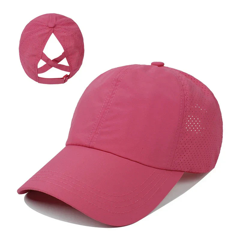 Andningsbar unisex sportkeps av mesh med justerbar passform – AeroCap