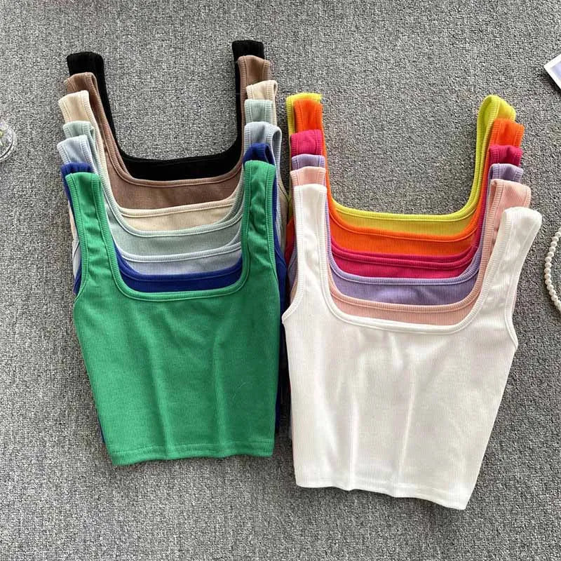 Rugglös Crop-Top i enfärgad färg – Zayra