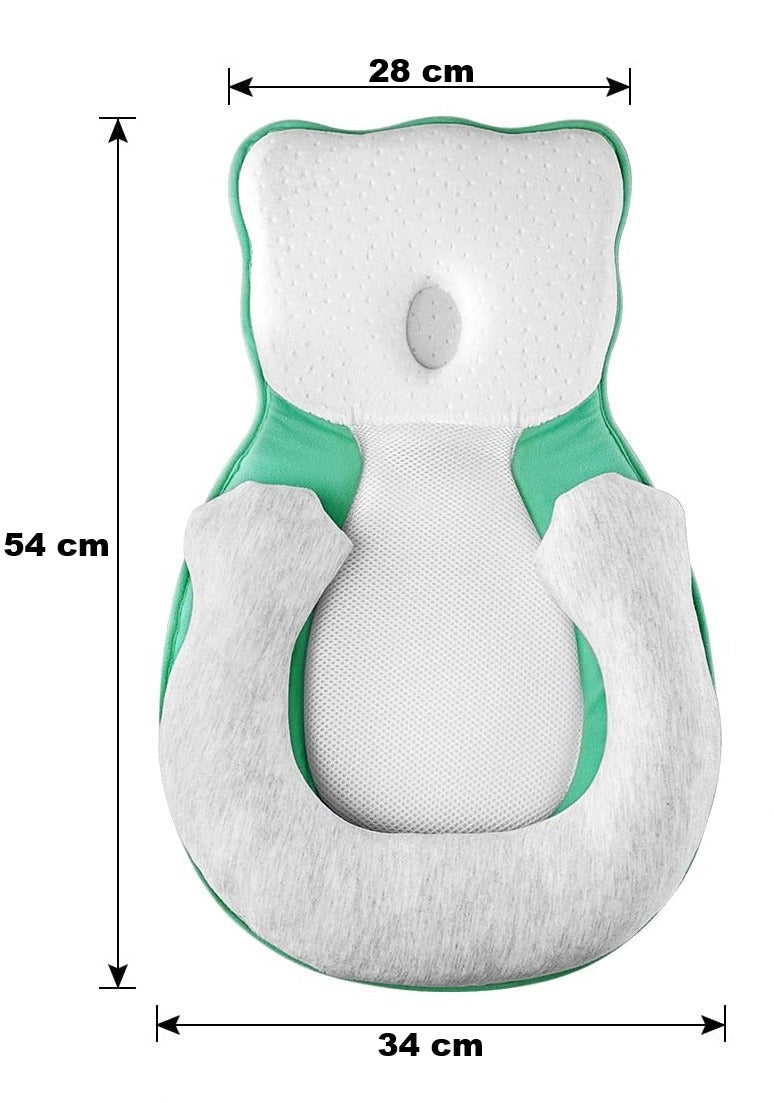 Mjuka liggdynor för nyfödda med benstöd – KuschelNest