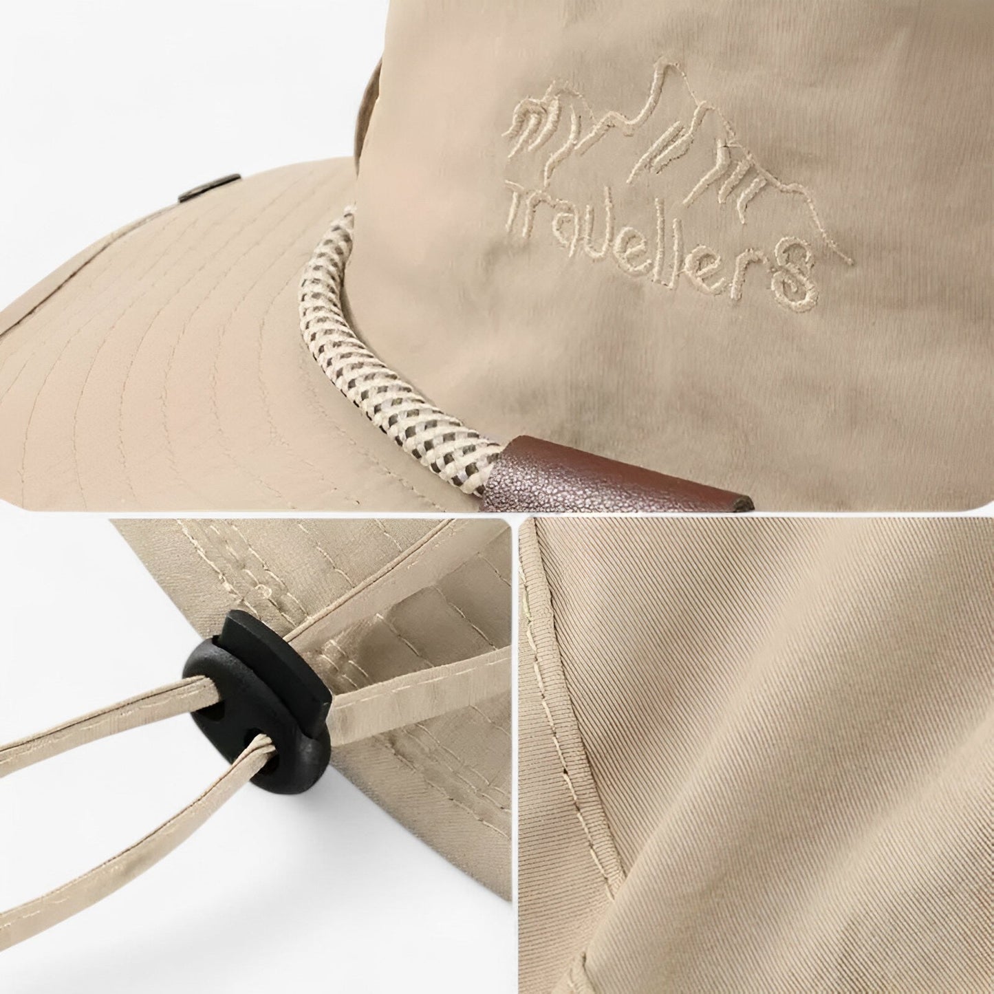 Unisex UV-skydd Vattentät bucket-hatt – Johnny