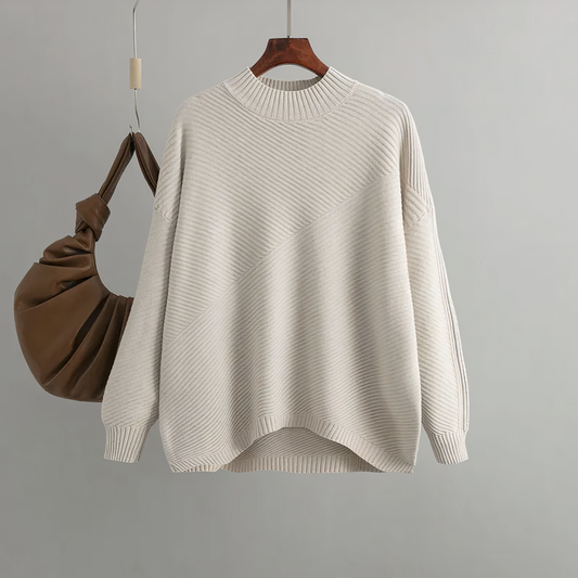 Vintage stickad tröja för damer – Eveline