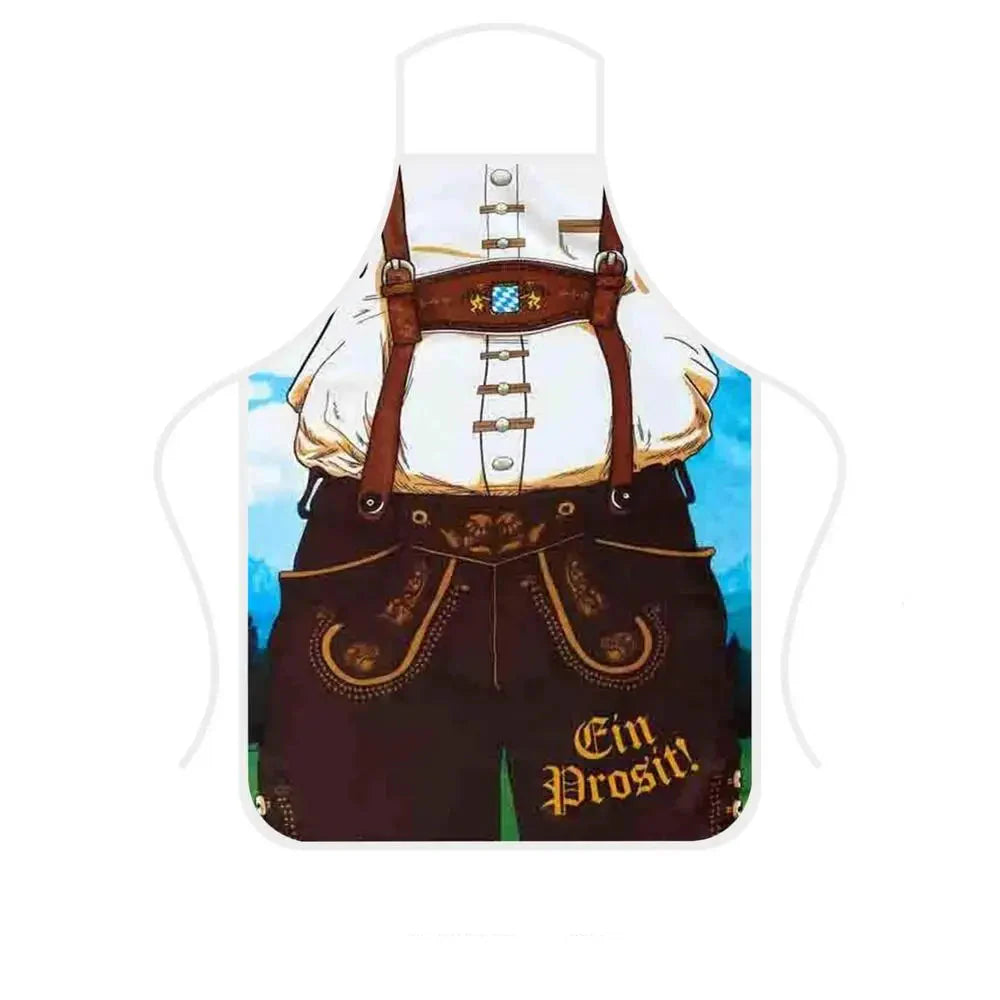 Roliga bayerska köksförkläden och festförkläden – GaudiGrill Oktoberfest 2026