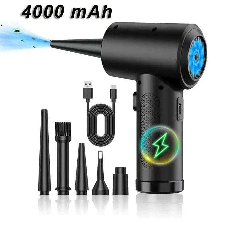 Trådlös luftdammsugare med 51 000 varv/min motor och LED-belysning – JetSweep