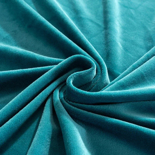 Stretch-veloursofföverdrag med lyxig finish – Sofina