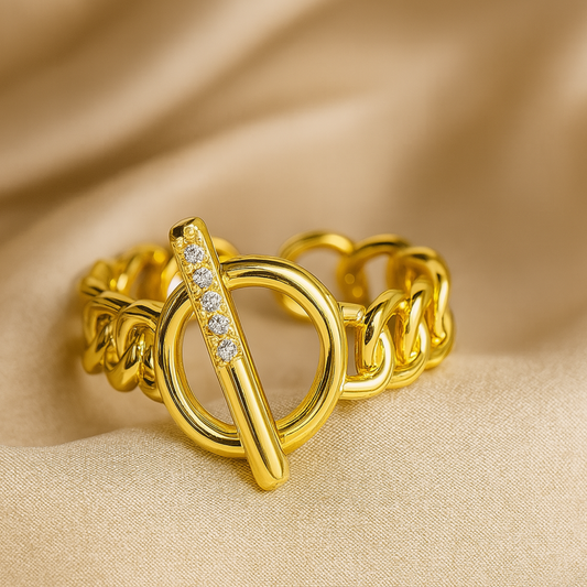 Schnallering | Gotic Open OT Spännband Ringar för kvinnor