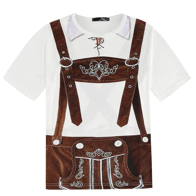 T-shirt i lederhosenstil – WiesnShirt Oktoberfest 2026
