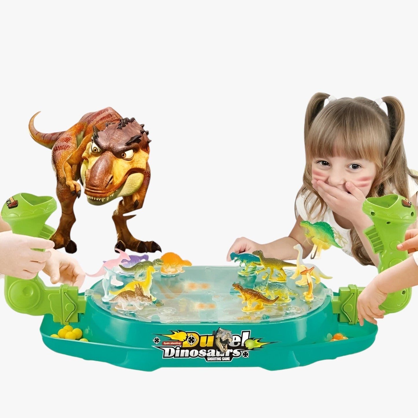Katapultkul med DinoShot – Ett färdighetsbaserat spel för två med lärandeffekt