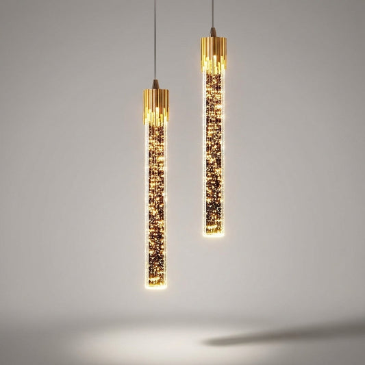 Slim Cylindrical Pendant Light - Lumicylix