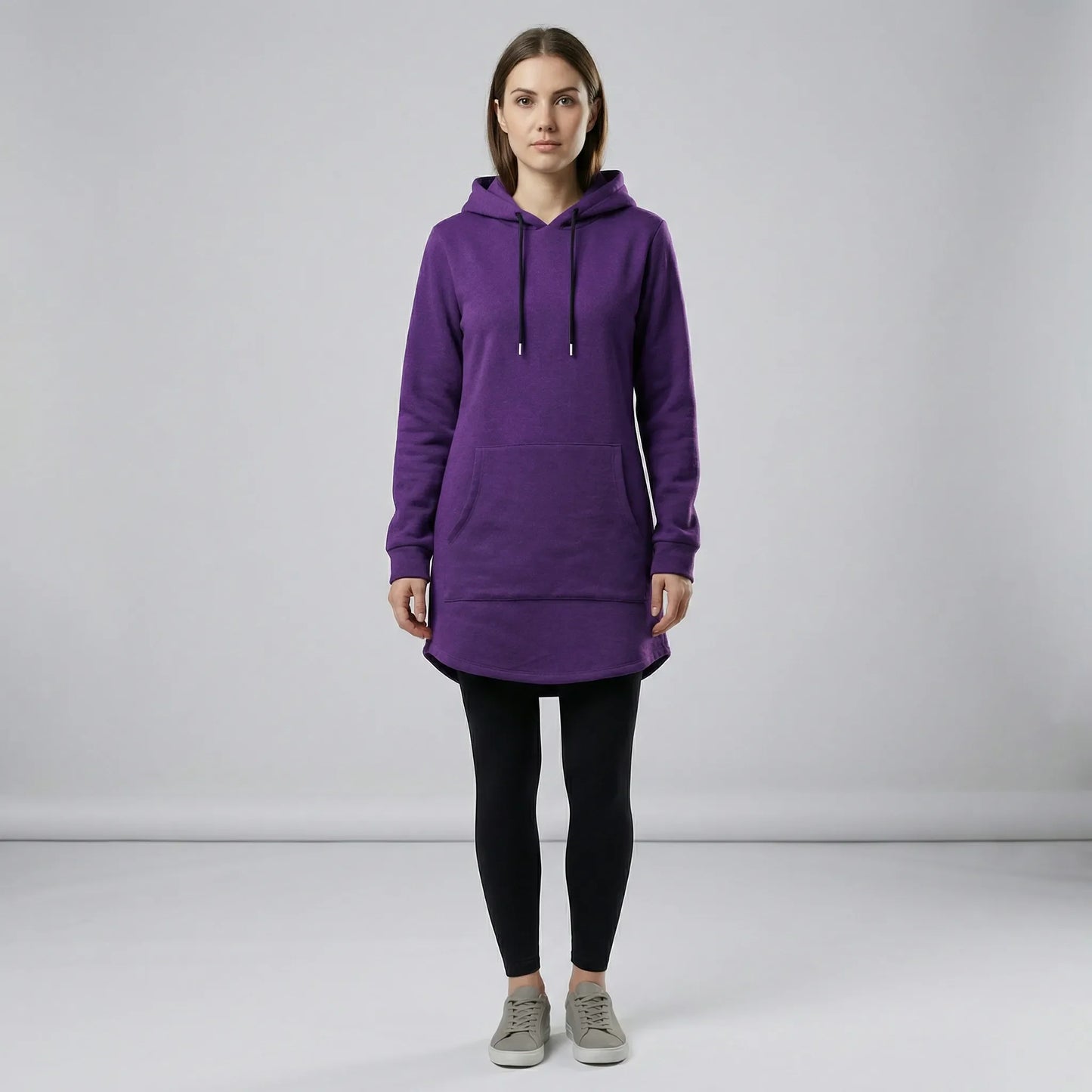 Tunika-Kleid Mit Känguru-Tasche - Pauline