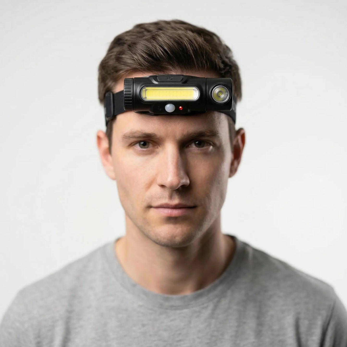 USB Rechargeable LED Head Torch - Novawear
