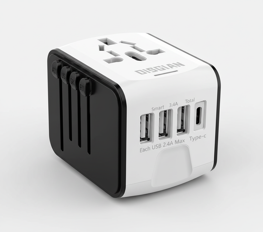 Uniwersalny Adapter Podróżny - TravelGo