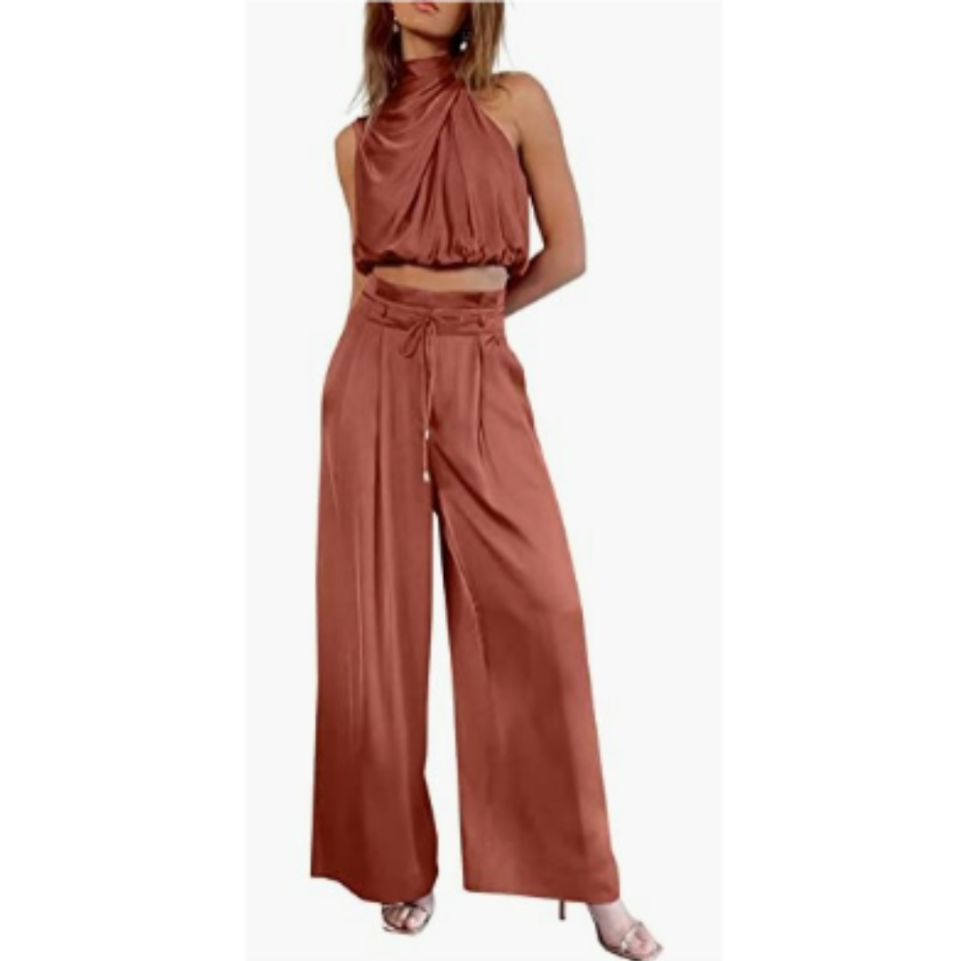 Sommarjumpsuit för damer med lös passform – Salena