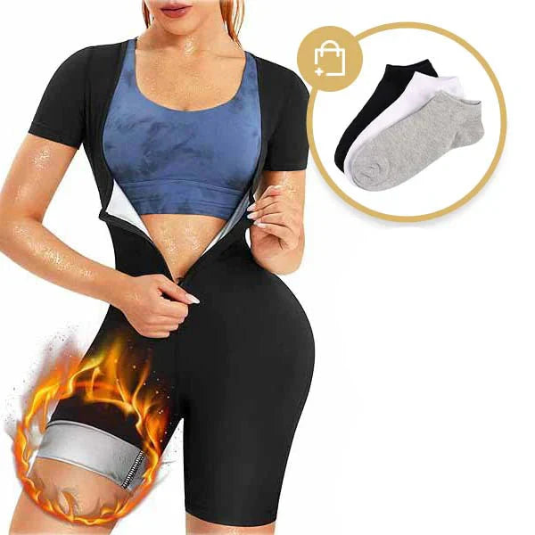 Shapewear Alina | Neopren-saunakombination för midja, mage och ben