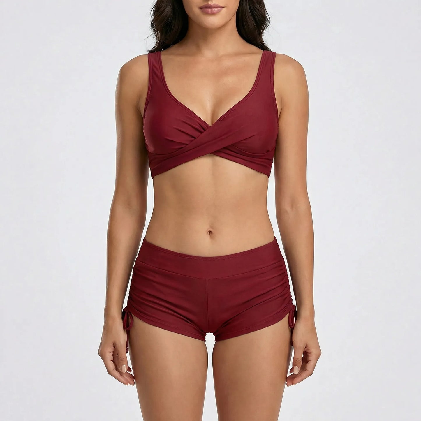 Zweiteilig Figurbetontes Bikini Set - Chiara