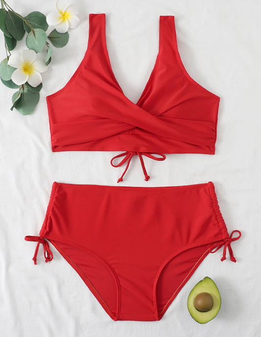 Zweiteiliges High Waist Bikini Set - Marissa