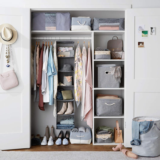 Set med PEVA-klädförvaringspåsar – 5-pack klädskyddspåsar med dragkedja (Köp 1, få 1 GRATIS)