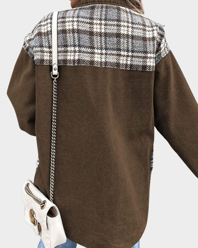 Damskdenimjacka med höstchic – Amélie