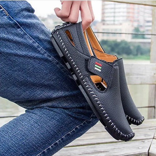 Bekväma slip-on fritidsskor för män – lätta och ventilerande – Matteo