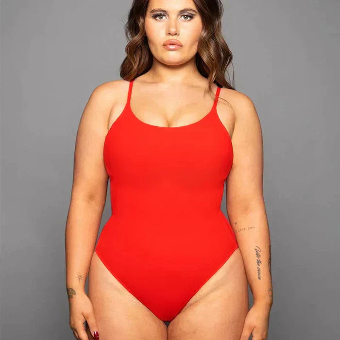Formande baddräkt med shaping-effekt – Samira