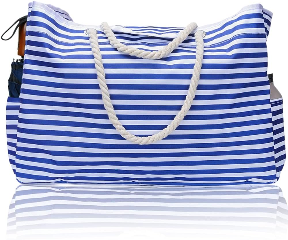 Vattentät extra stor strandväska med bonusresefodral – CoastCarry