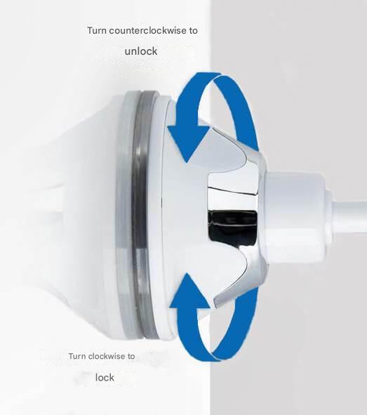 LED-förstoringsspegel med flexibel svanhalsslang – Claravue
