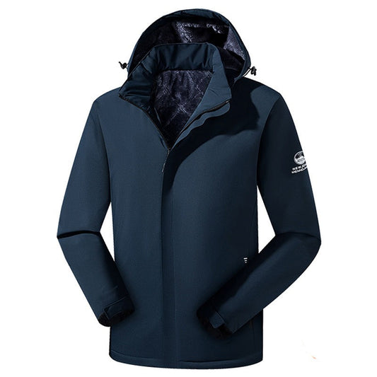 Herrparka med avtagbar huva – Victor