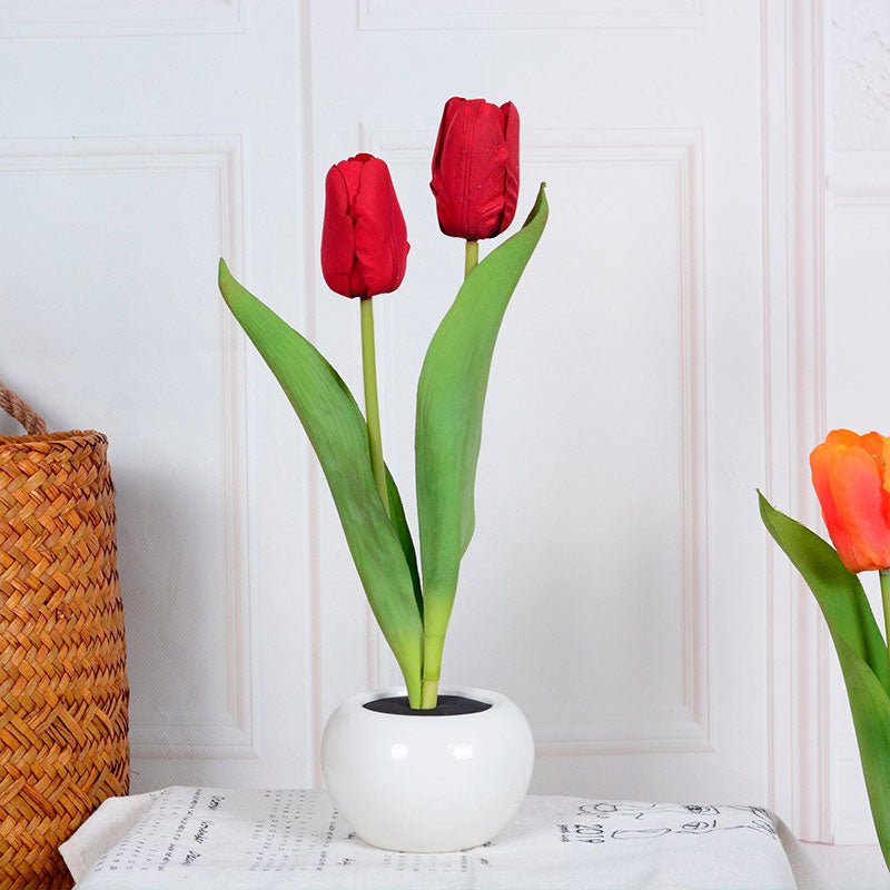Dekorativ LED-tulpanbordslampa – Florima