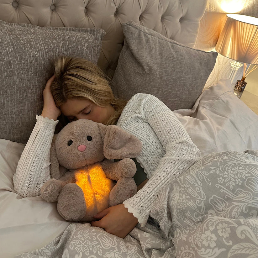 Lugnt mjukisdjur med andningsrytm och sömnljud – Snoozie