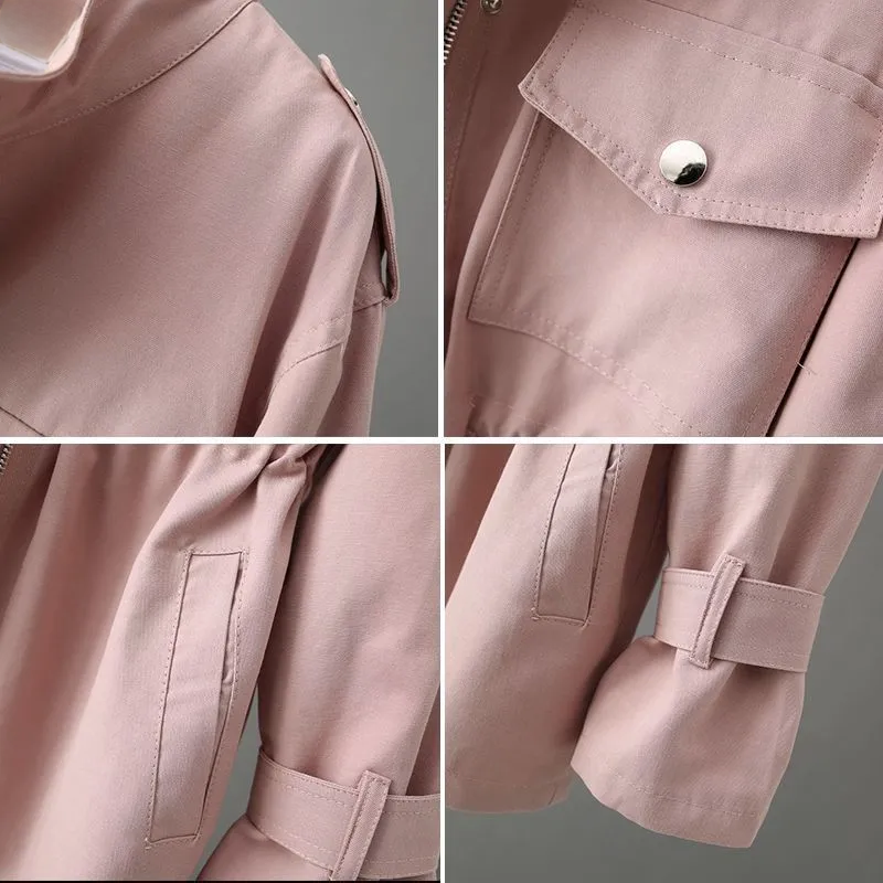 Dam cargo-trenchcoat för hösten – Patricia