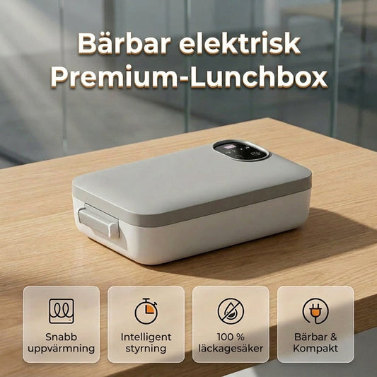 Cordless Self-Heating Electric Lunch Box with Stainless Steel Insert 2