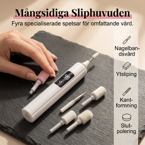 Precision LED Electric Nail Grinder with Digital Display 2