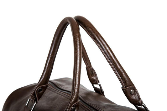 Läderresväska med stor kapacitet – lätt och slitstarkt handbagage