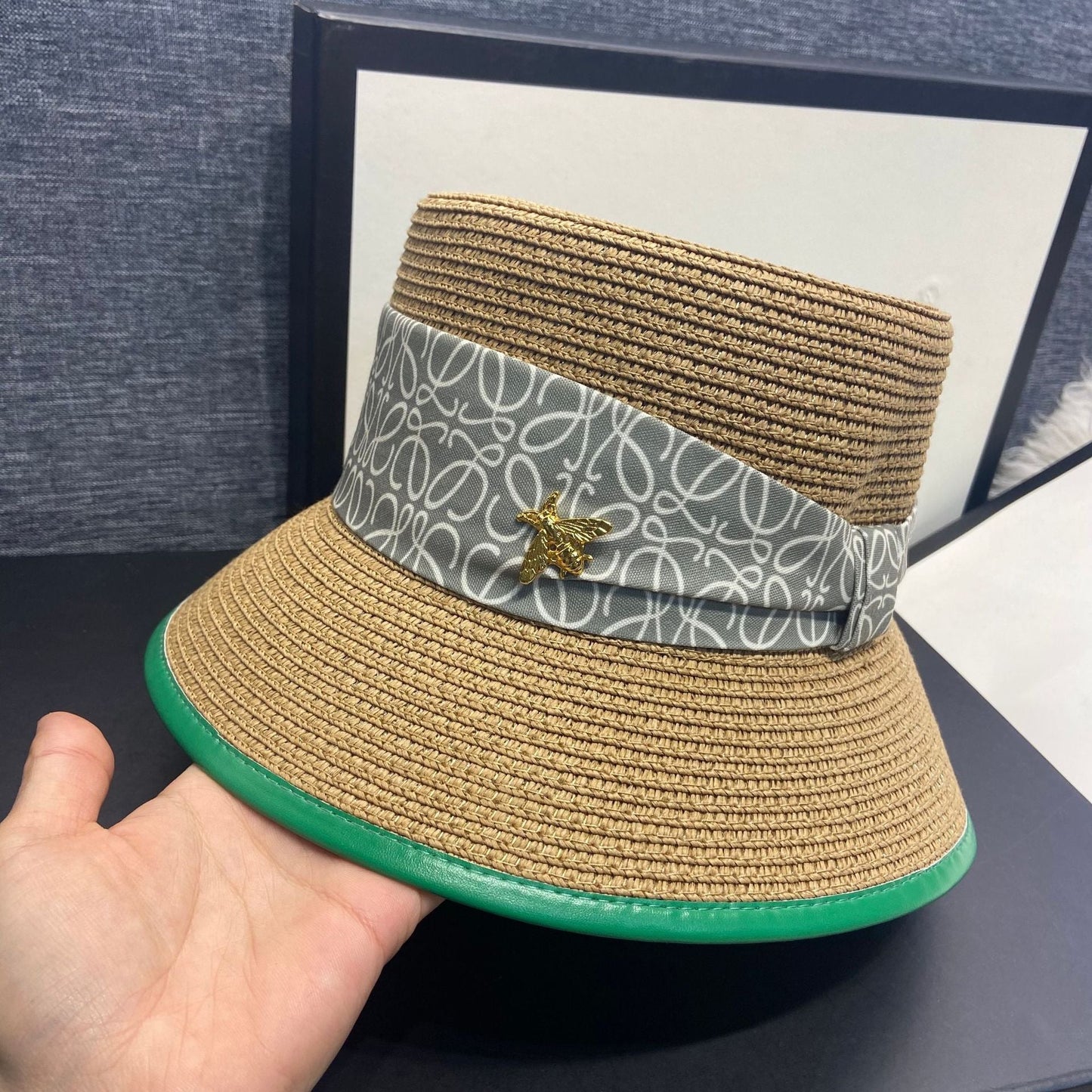 Elegant damhatt för sommaren med banddetalj – RibbonShade