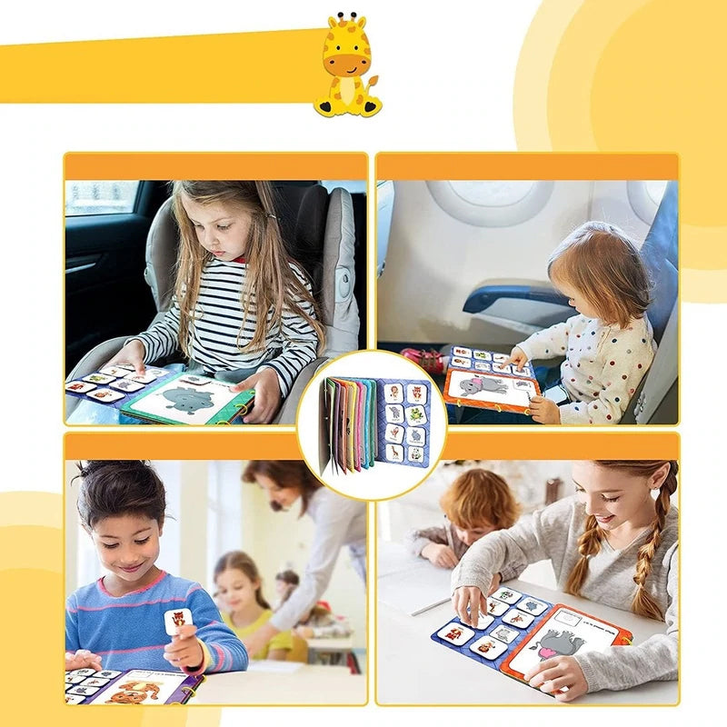 Pedagogisk aktivitetsbok för barn – LearnJoy