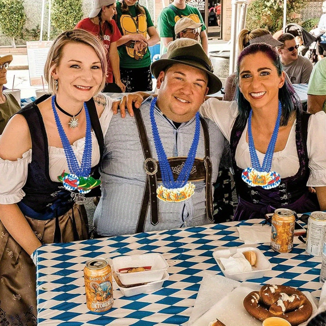 Set med partyhalsband (21 delar) – WiesnGlanz Oktoberfest 2026