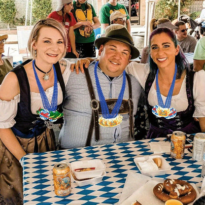 Set med partyhalsband (21 delar) – WiesnGlanz Oktoberfest 2026