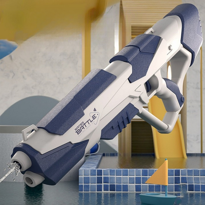 Vattenpistol med tryckstråle & USB-batteri för barn & vuxna – SpritzPower X1