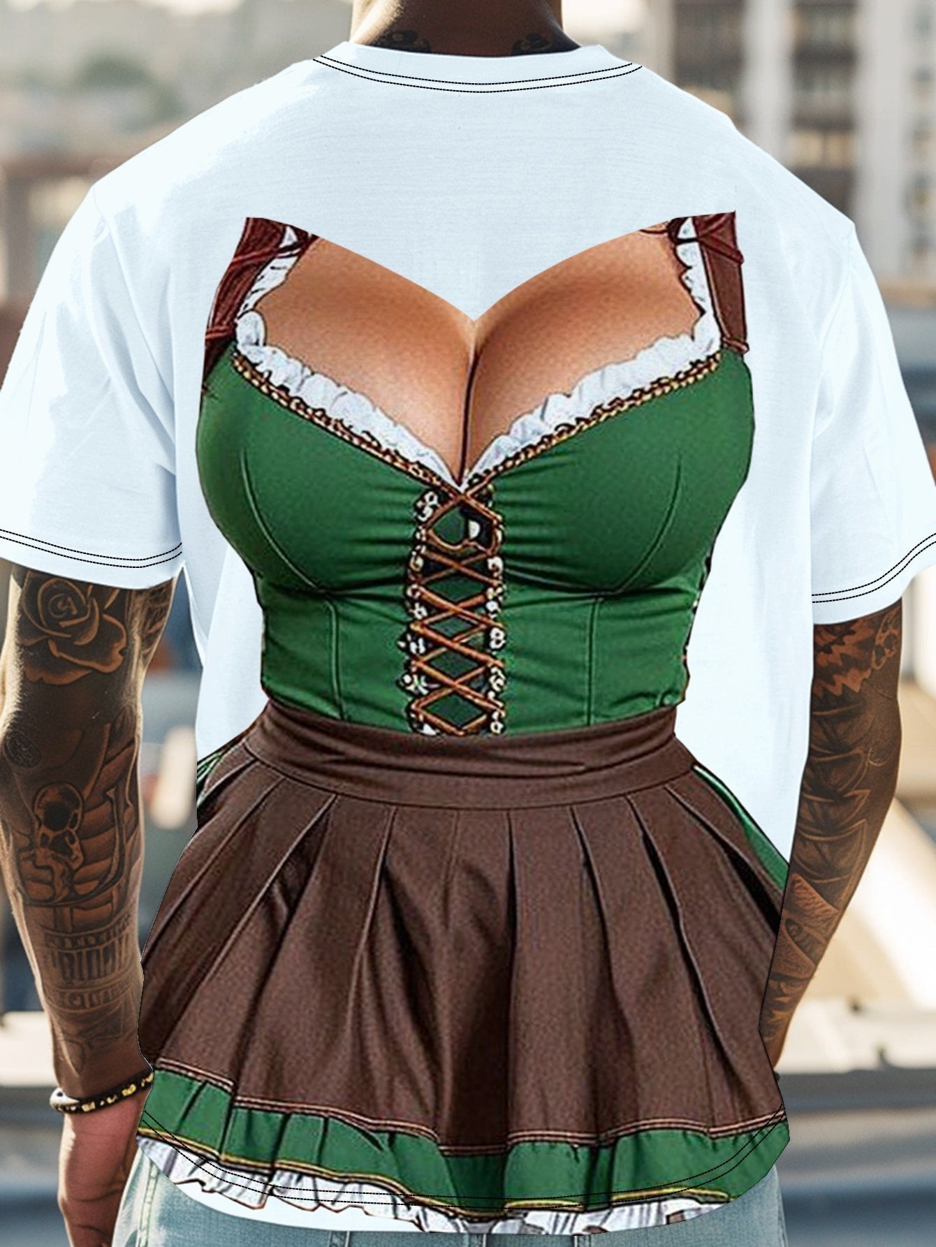 Herr t-shirt med grafik - Leonhard Oktoberfest 2026