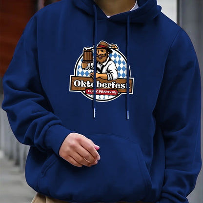 Bekväm herrhoodie – Thomas Oktoberfest 2025