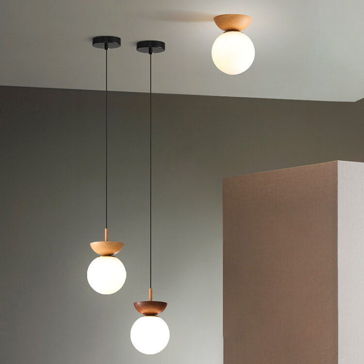 Japansk stil LED-taklampa – Renji