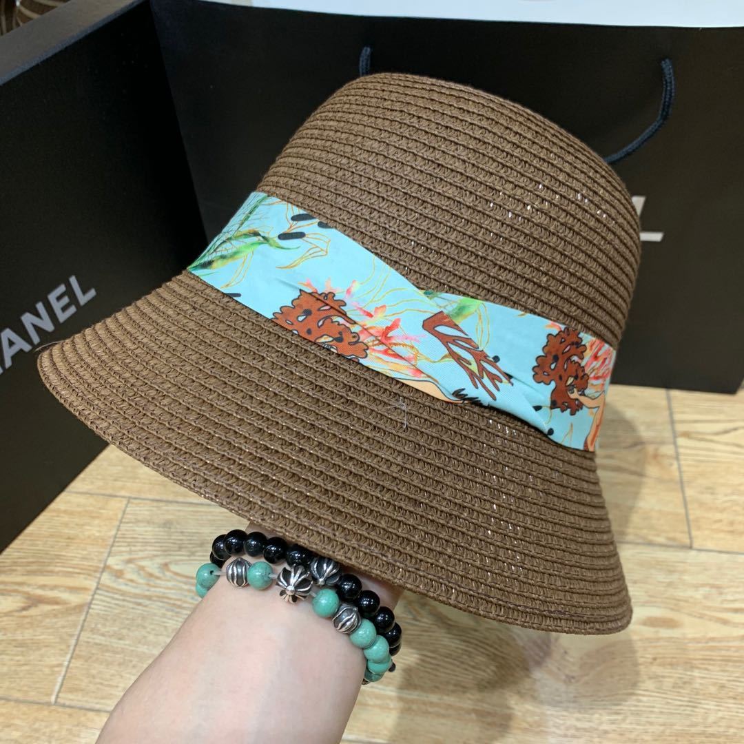 Sommarsolhatt med band och bred skärm – ShadeRibbon