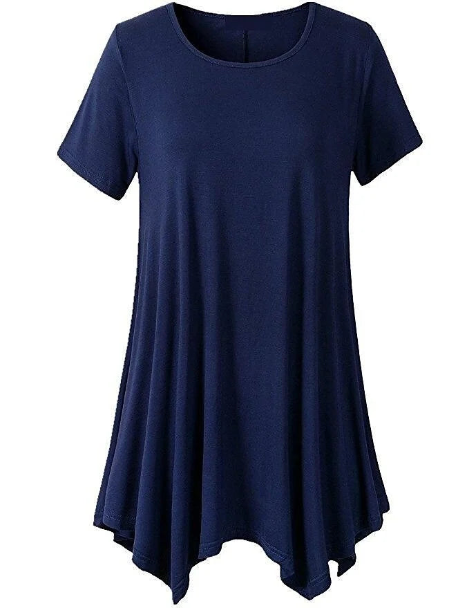 Loose Fit Dam T-shirt med korta ärmar – Taryn