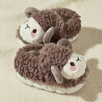 Barntofflor med får – WoollySteps