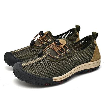 Andningsbara herrloafers med slip-on-design – Jules