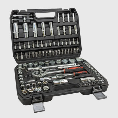 108-delars spärrnyckelsats av krom-vanadium – TorqueMaster