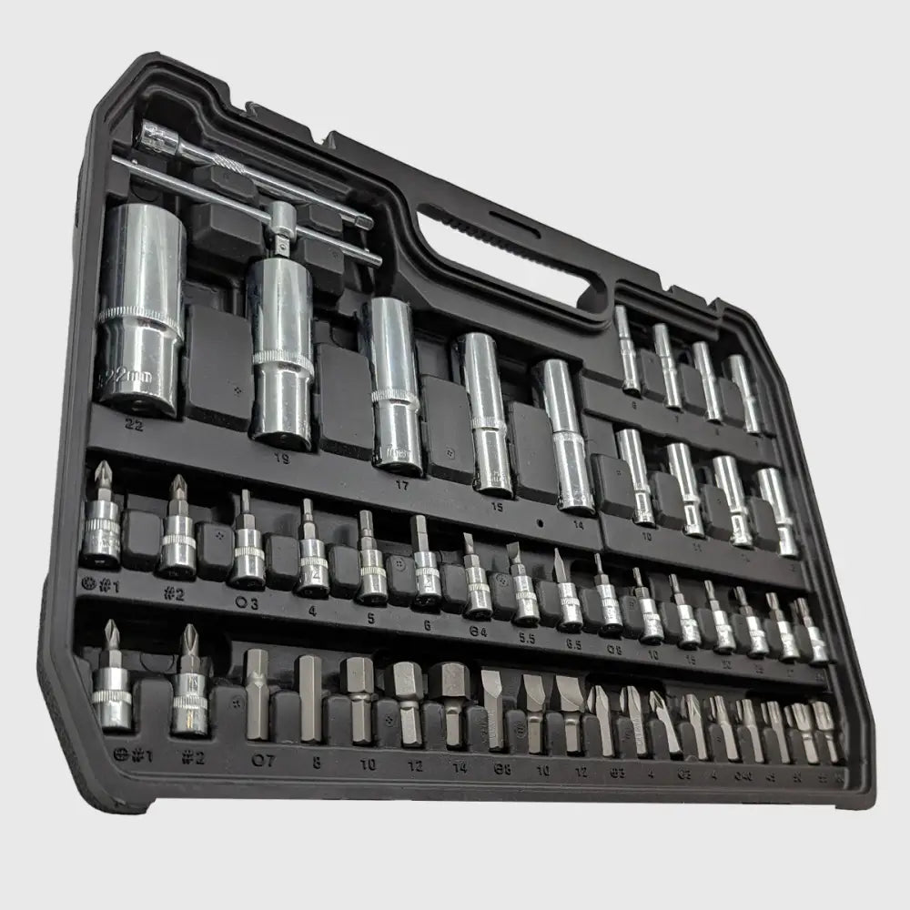 108-delars spärrnyckelsats av krom-vanadium – TorqueMaster