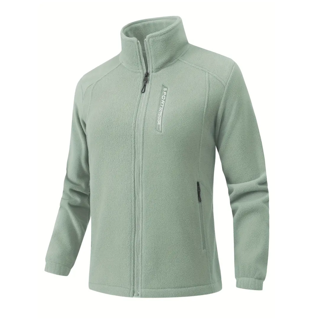 Dam outdoorfleecejacka, varmt fodrad med plyschfoder – Liv